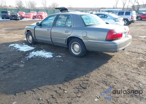 2001 Mercury Grand Marquis Ls from USA, damaged, VIN 2MEFM75W71X642432